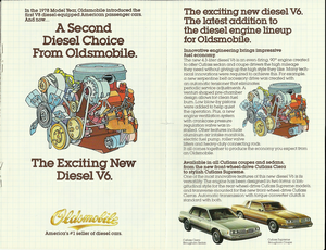 Second Diesel Choice from Oldsmobile