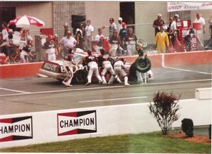 1988 Benny Parsons Car at the 1988 Champion Spark Plug 400