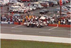 1986 Phil Parsons Car at the 1986 Champion Spark Plug 400