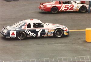 1986 Kyle Petty Car at the 1986 Goody's 500