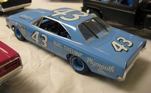 Richard Petty 1968 Plymouth Road Runner Scale Model