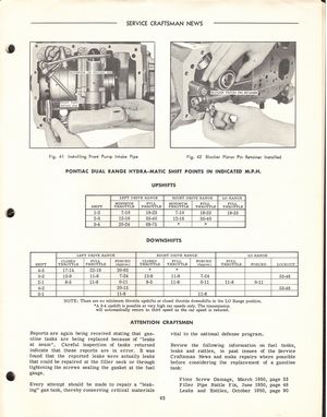 Pontiac Service Craftsman News: November 1951