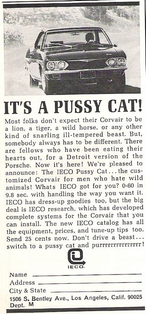 IECO Pussy Cat Chevrolet Corvair