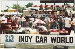 Jerrill Rice 1986 Milwaukee American Racing Series