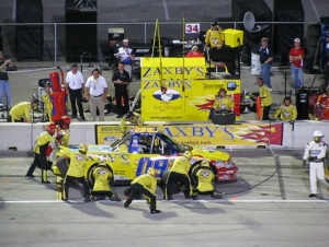 Roush Fenway Racing John Wes Townley Pit Stop