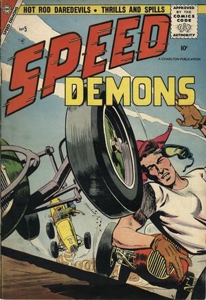 Speed Demons: Issue 5 Front Cover