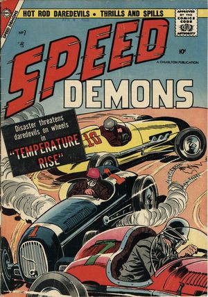 Speed Demons: Issue 7 Front Cover