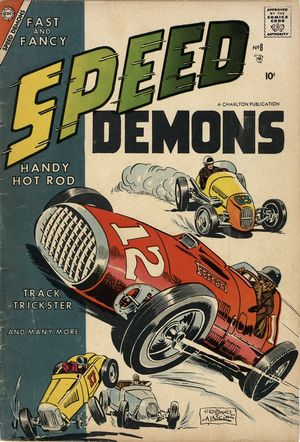 Speed Demons: Issue 8 Front Cover