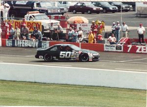 1988 Greg Sacks Car at the 1988 Champion Spark Plug 400