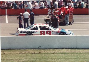 1988 Jim Sauter Car at the 1988 Champion Spark Plug 400
