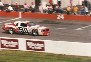1986 Ken Schrader Car at the 1986 Champion Spark Plug 400