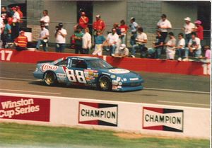 1989 Jimmy Spencer Car at the 1989 Champion Spark Plug 400