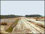 Before construction on US 113 in Maryland (dirt road) - one of the case study projects in FHWA's new study (MSHA image).