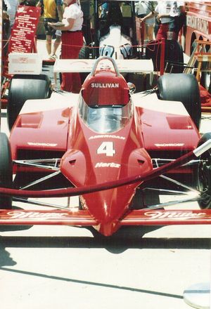 Danny Sullivan Car at the 1986 Miller American 200