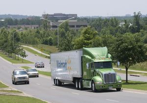 Walmart Peterbilt Hybrid Assist Truck