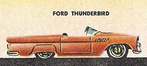 Ford Thunderbird Drawing