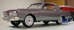 1966 Plymouth Valiant Signet 200 Model Car