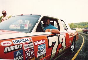 John Walczak at the 1986 Goody's 500