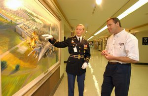 Mike Wallace Visits Pentagon
