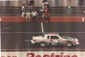 1985 Rusty Wallace Car at the 1985 Champion Spark Plug 400