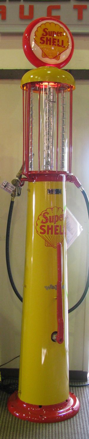 Shell Wayne Gas Pump