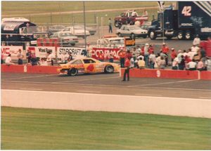 1989 Rick Wilson Car at the 1989 Champion Spark Plug 400