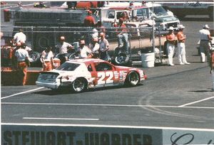 1985 Bobby Allison Car at the 1985 Champion Spark Plug 400