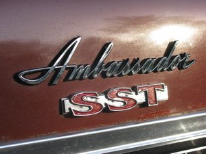 1968 AMC Ambassador SST Emblem