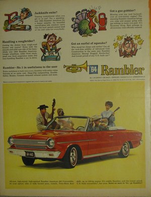 1964 Rambler American Advertisement