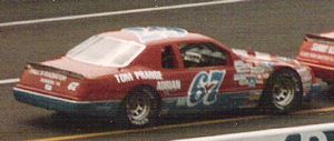 1985 Buddy Arrington Car at the 1985 Champion Spark Plug 400
