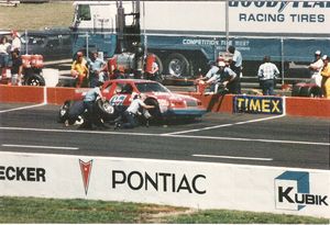 1985 Buddy Arrington Car at the 1985 Champion Spark Plug 400