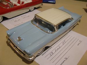 1958 Ford Fairlane Model Car