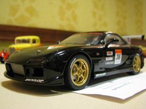 Mazda RX-7 Race Car Model Car