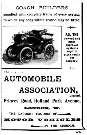 Automobile Association 1899