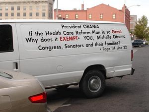 Anti-Obama Van