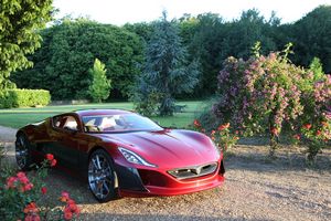 Rimac Concept_One at Grand Parade of Pilotes of Le Mans 24 Hours