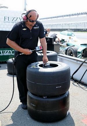 Jeff Hughes at Pocono Test