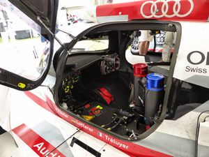 Audi R18 e-tron at 2014 Goodwood Festival of Speed