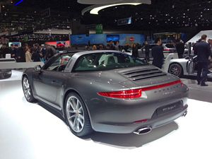 Porsche 911 Targa 4 at 2014 Geneva Motor Show