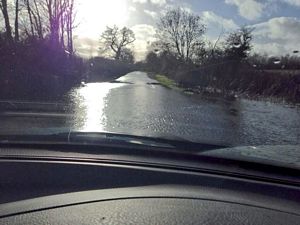 Driving Through Flood