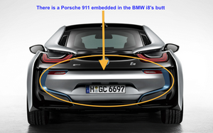 BMW i8 rear