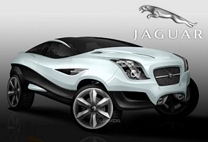 Jaguar SUV Render