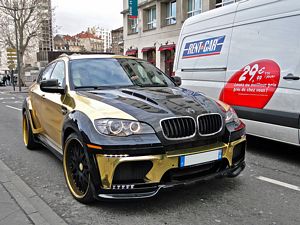Gold BMW X6 Hamman Supreme Edition
