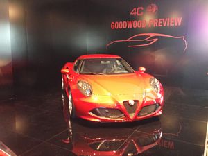 Goodwood Festival of Speed Alfa Romeo 4C