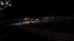 Le Mans, Arnage Corner, midnight