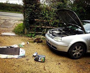 The perils of being a home mechanic