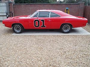 Restored General Lee Replica Dodge Charger