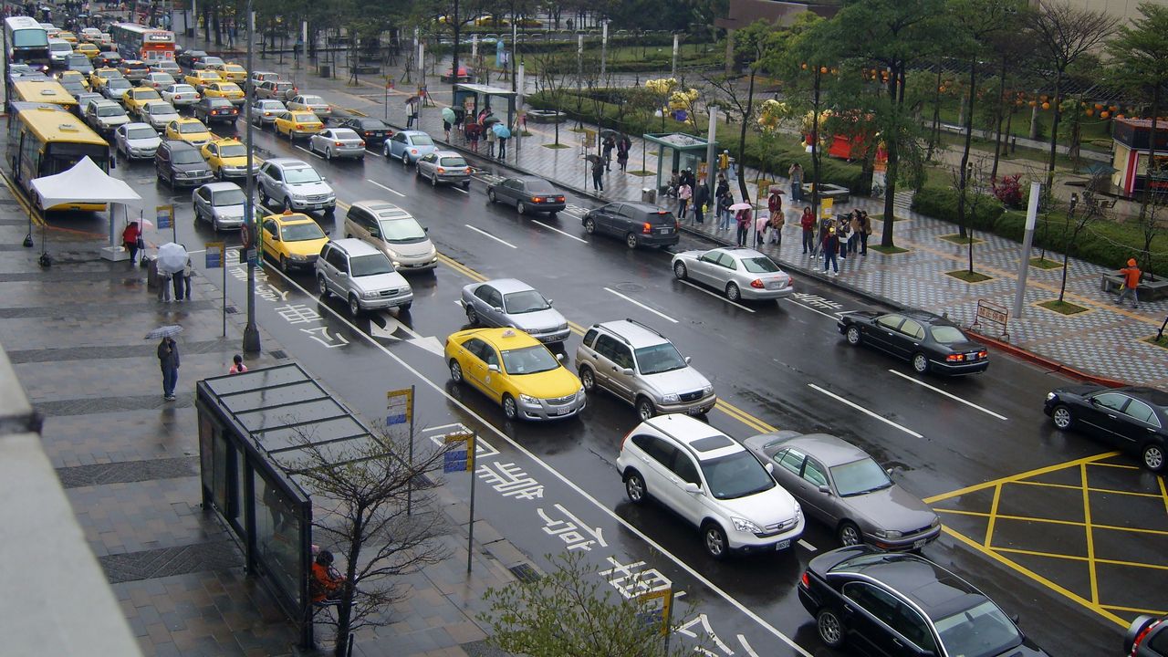 Taipei Traffic Jam