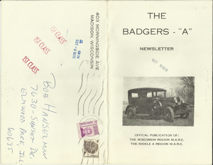 The Badgers A: October 1970