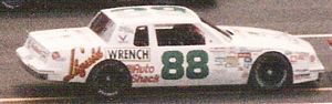 1985 Buddy Baker Car at the 1985 Champion Spark Plug 400